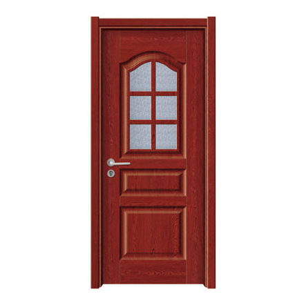 玻璃板 雕刻门板LX-023B榉木红玻璃